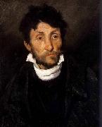 Theodore   Gericault Portrait of a Kleptomaniac oil painting reproduction